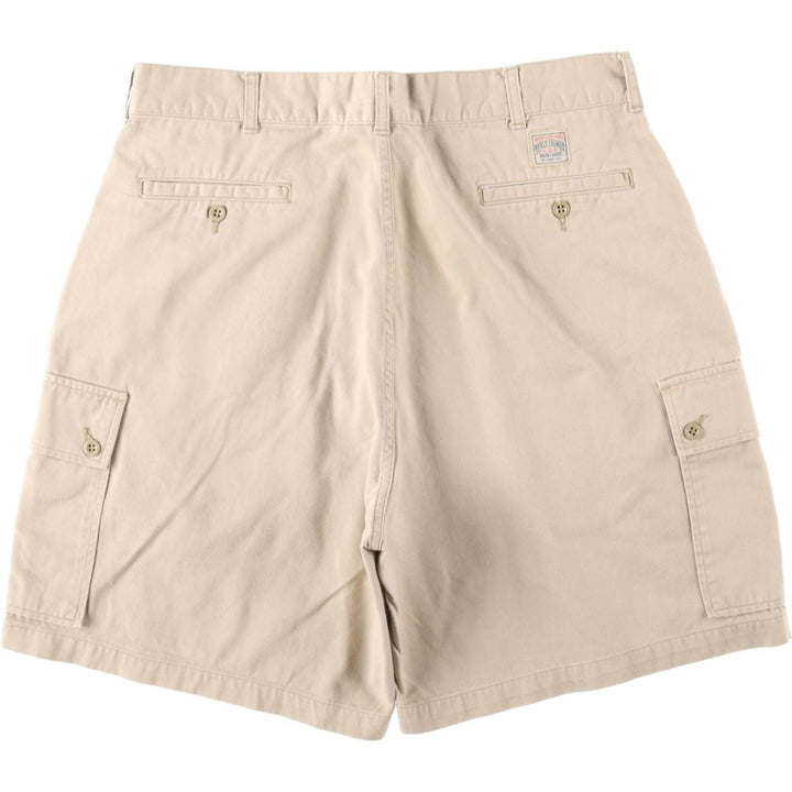 Ralph Lauren POLO by Ralph Lauren Chino Cargo Shorts Shorts Men's W35 equivalent cotton Beige type Vintage Second Hand