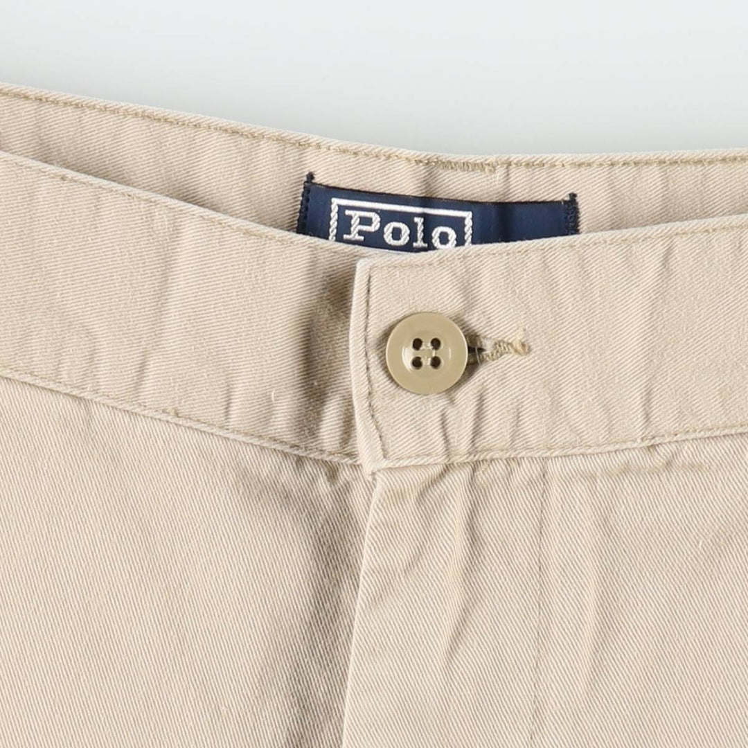 Ralph Lauren POLO by Ralph Lauren Chino Cargo Shorts Shorts Men's W35 equivalent cotton Beige type Vintage Second Hand
