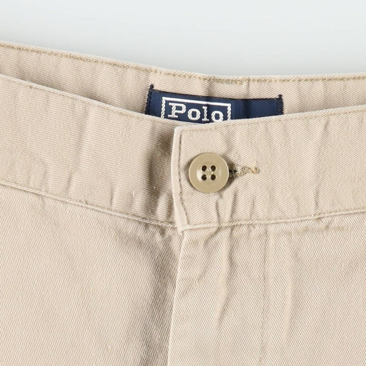 Ralph Lauren POLO by Ralph Lauren Chino Cargo Shorts Shorts Men's W35 equivalent cotton Beige type Vintage Second Hand