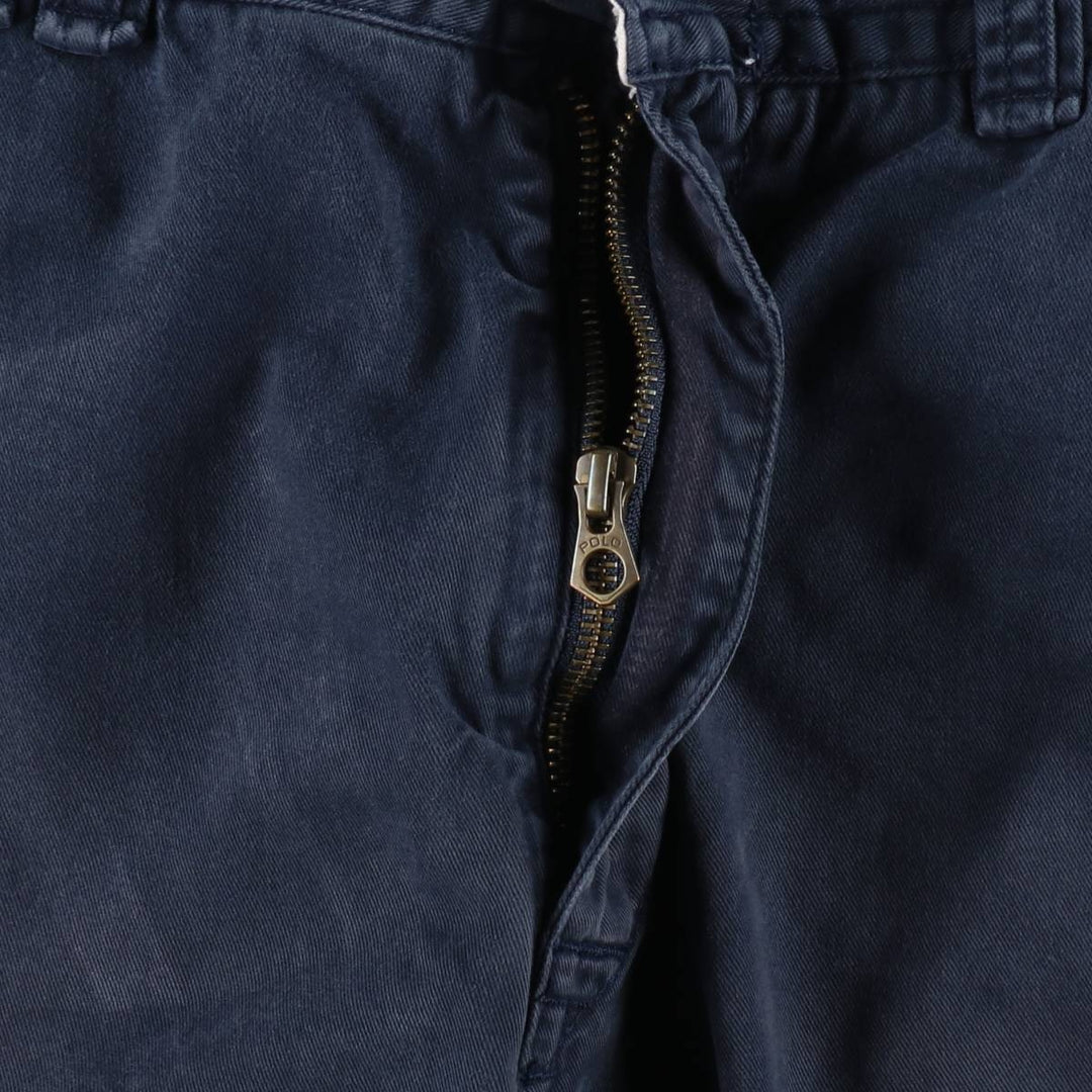 Ralph Lauren POLO RALPH LAUREN cargo shorts, half pants, men's size w34 cotton navy blue type Vintage Second Hand