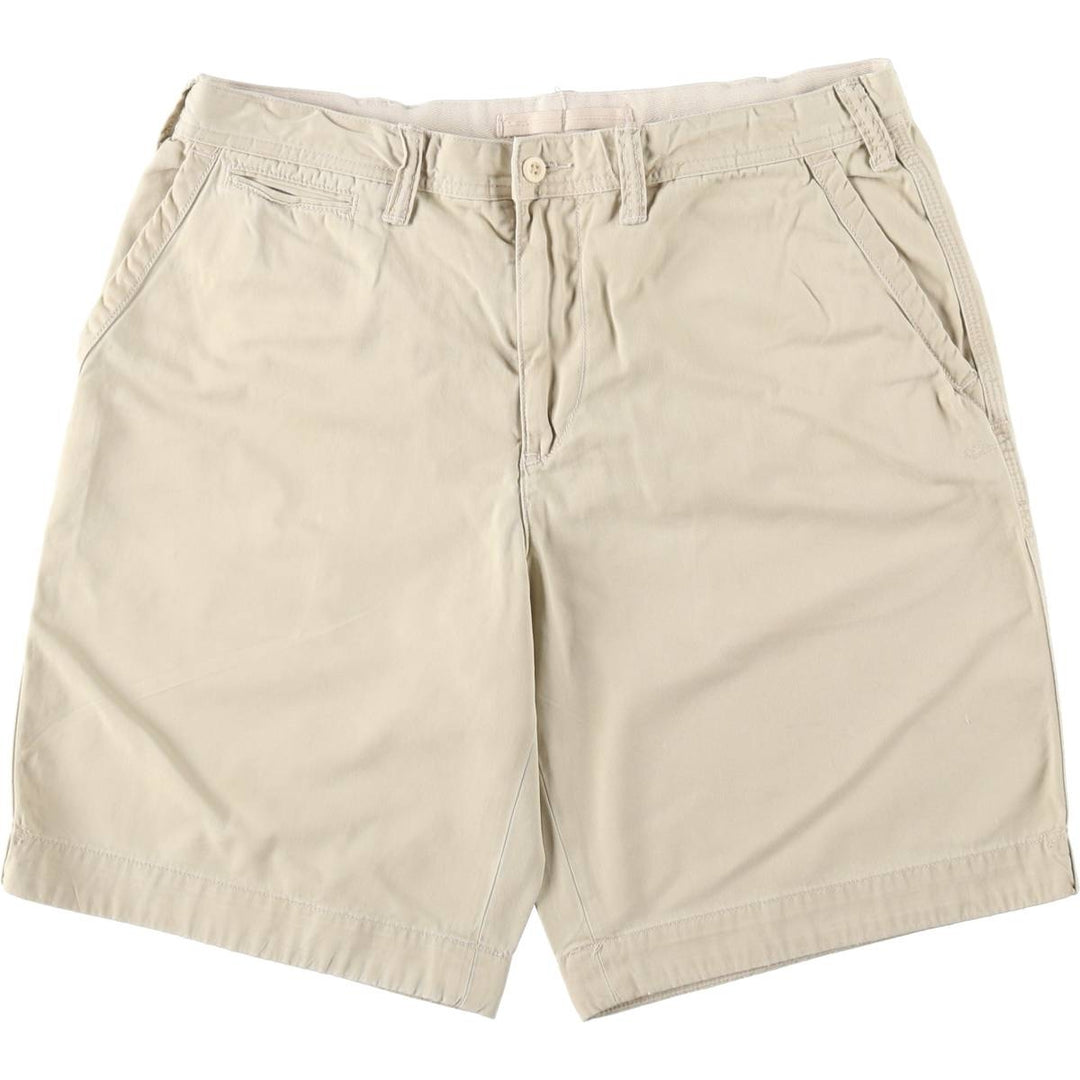 Ralph Lauren POLO by Ralph Lauren Chino Shorts, Men's, Size W35 cotton Beige type Vintage Second Hand