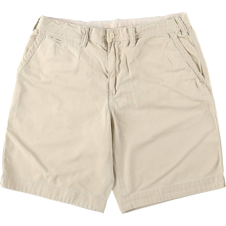 Ralph Lauren POLO by Ralph Lauren Chino Shorts, Men's, Size W35 cotton Beige type Vintage Second Hand