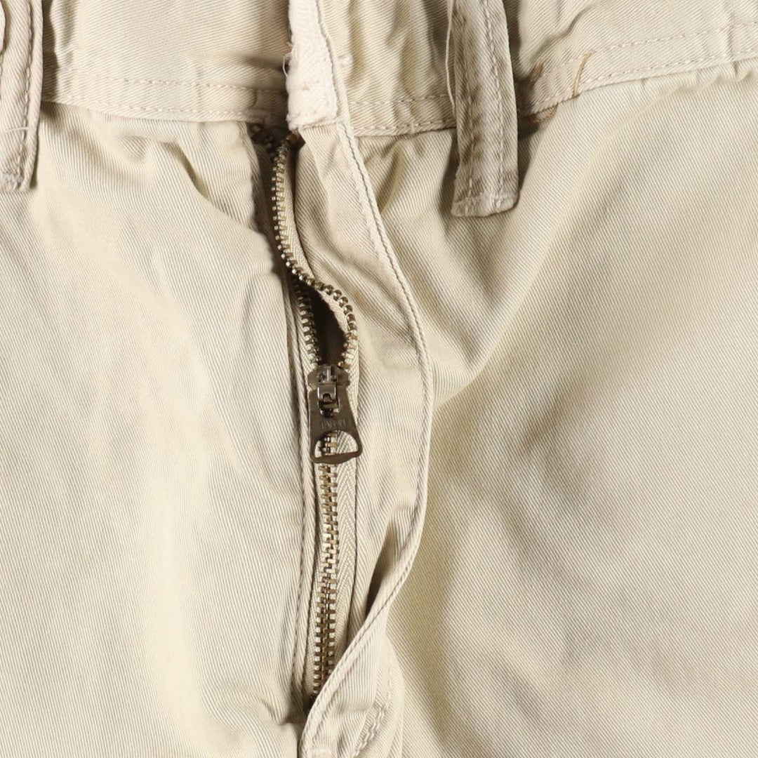 Ralph Lauren POLO by Ralph Lauren Chino Shorts, Men's, Size W35 cotton Beige type Vintage Second Hand