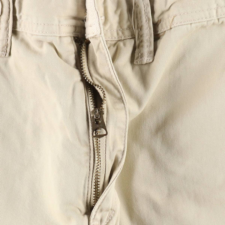 Ralph Lauren POLO by Ralph Lauren Chino Shorts, Men's, Size W35 cotton Beige type Vintage Second Hand