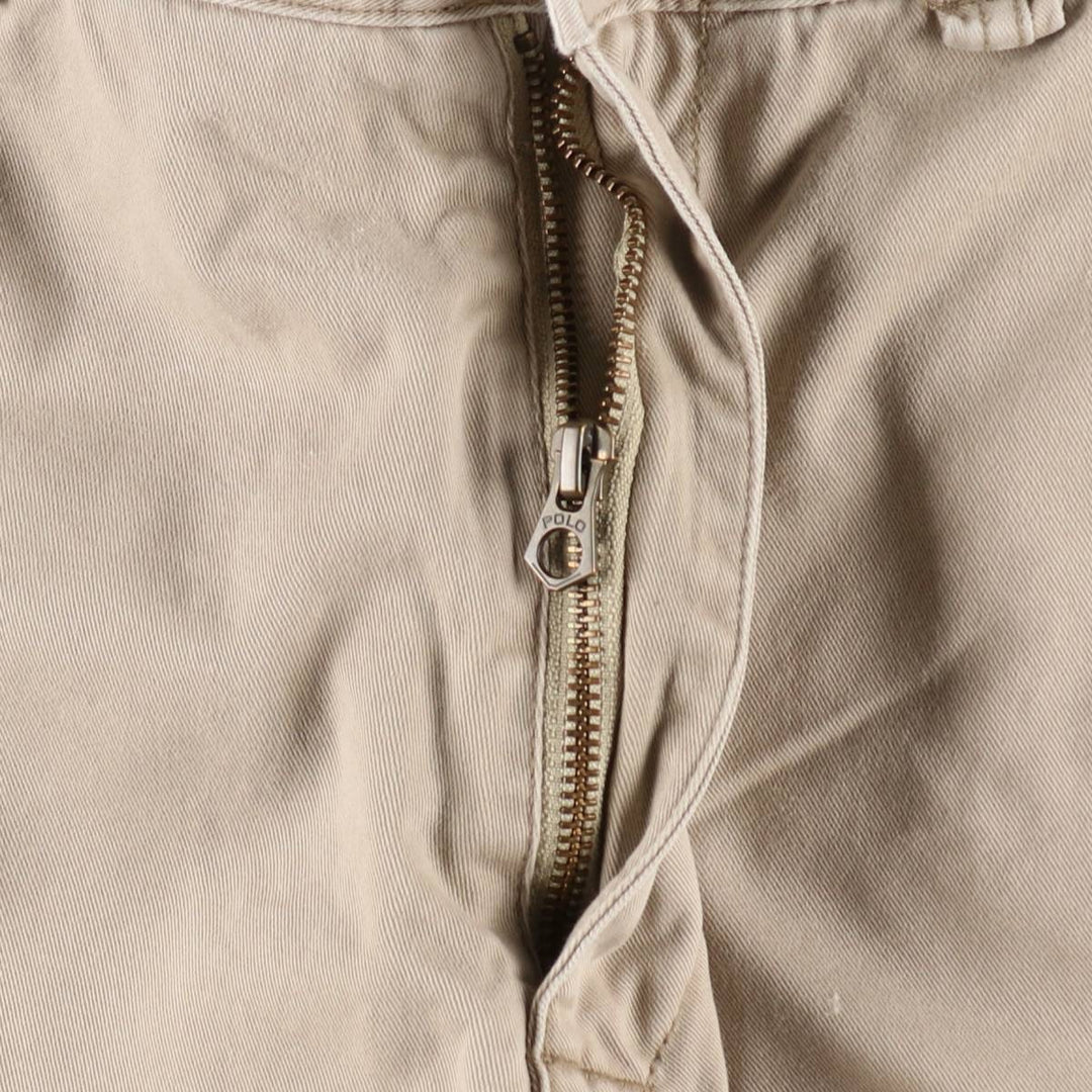 Ralph Lauren POLO RALPH LAUREN cargo shorts, men's size W39 (approx.) cotton Beige type Vintage Second Hand