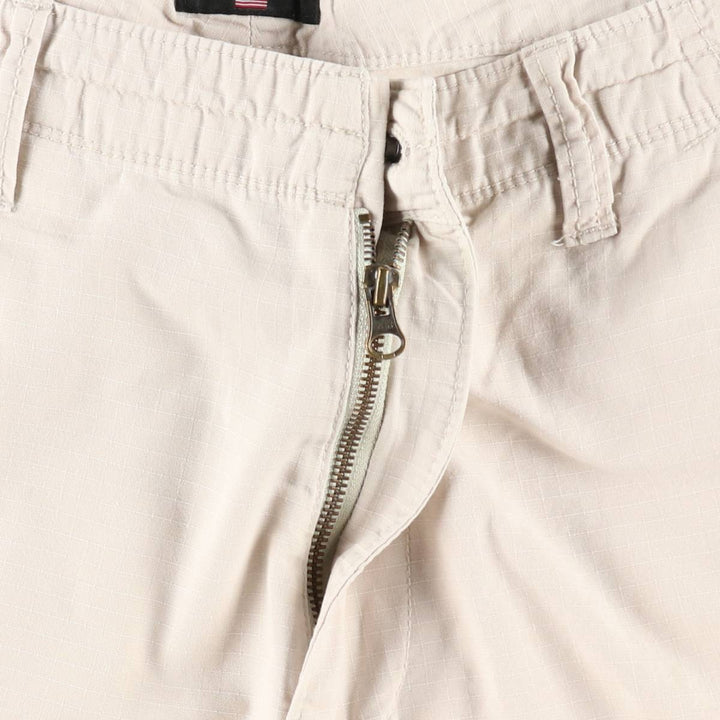 Ralph Lauren POLO JEANS COMPANY Ripstop Cargo Shorts, Men's Size W36 (approx.) cotton Beige type Vintage Second Hand