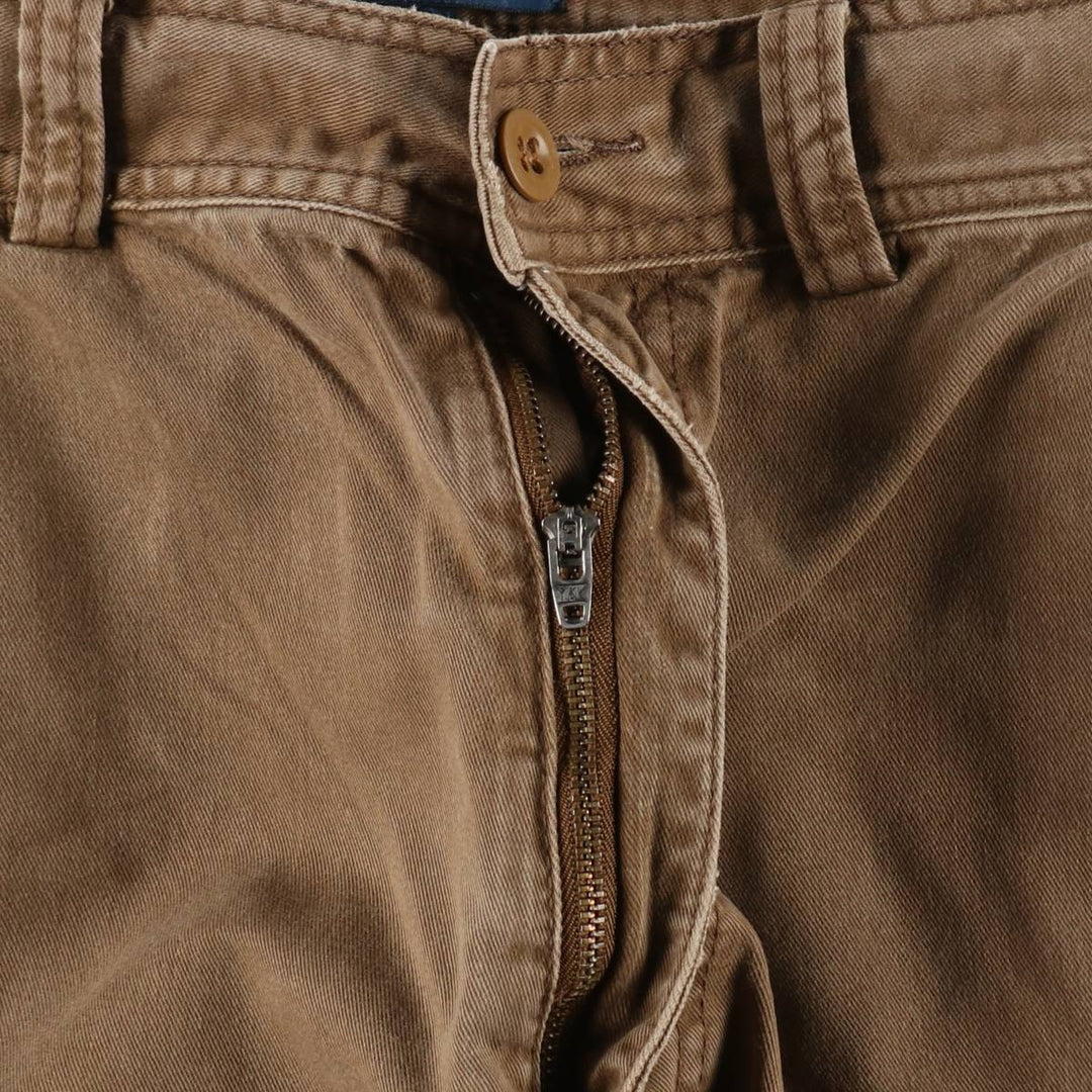 Ralph Lauren POLO by Ralph Lauren cargo shorts, half pants, men's size w34 cotton brown type Vintage Second Hand