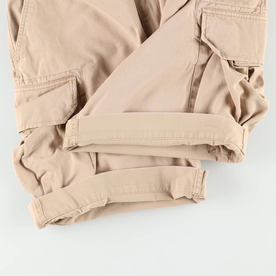 Ralph Lauren POLO by Ralph Lauren cargo shorts, half pants, men's size w34 cotton Beige type Vintage Second Hand