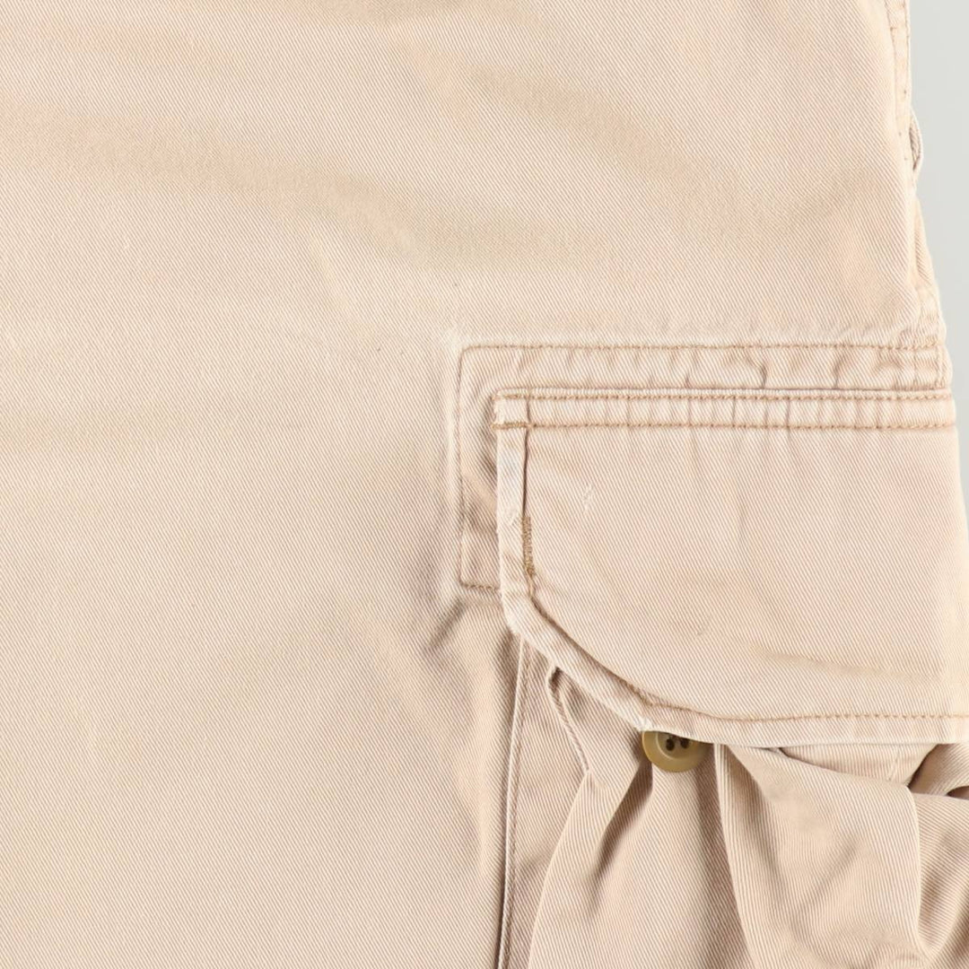 Ralph Lauren POLO by Ralph Lauren cargo shorts, men's size W31 cotton Beige type Vintage Second Hand