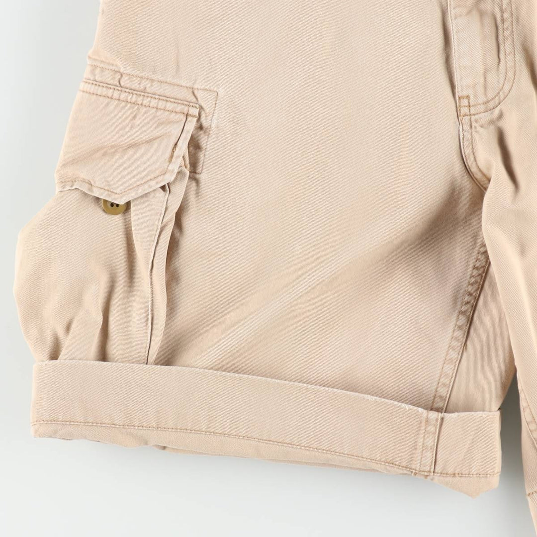 Ralph Lauren POLO by Ralph Lauren cargo shorts, men's size W31 cotton Beige type Vintage Second Hand