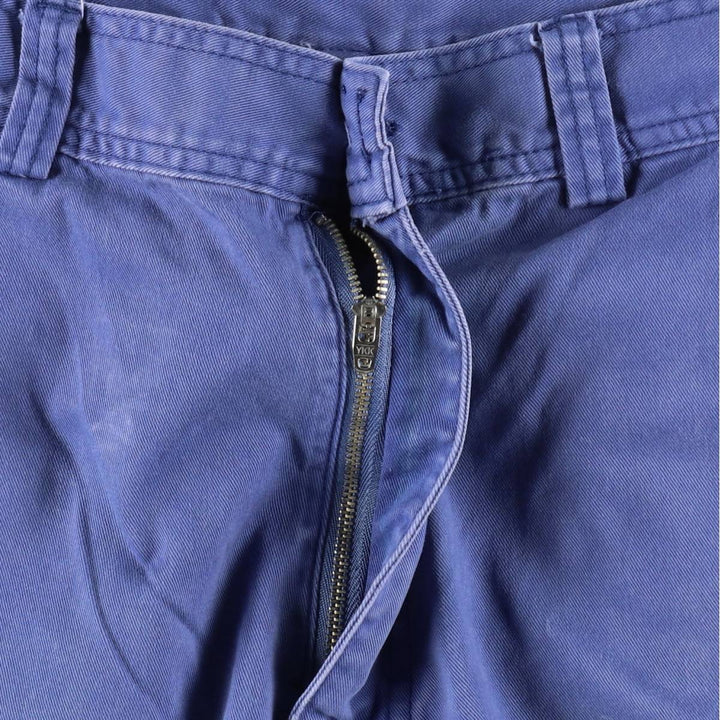 Ralph Lauren POLO by Ralph Lauren cargo shorts, half pants, men's size w33 cotton blue type Vintage Second Hand