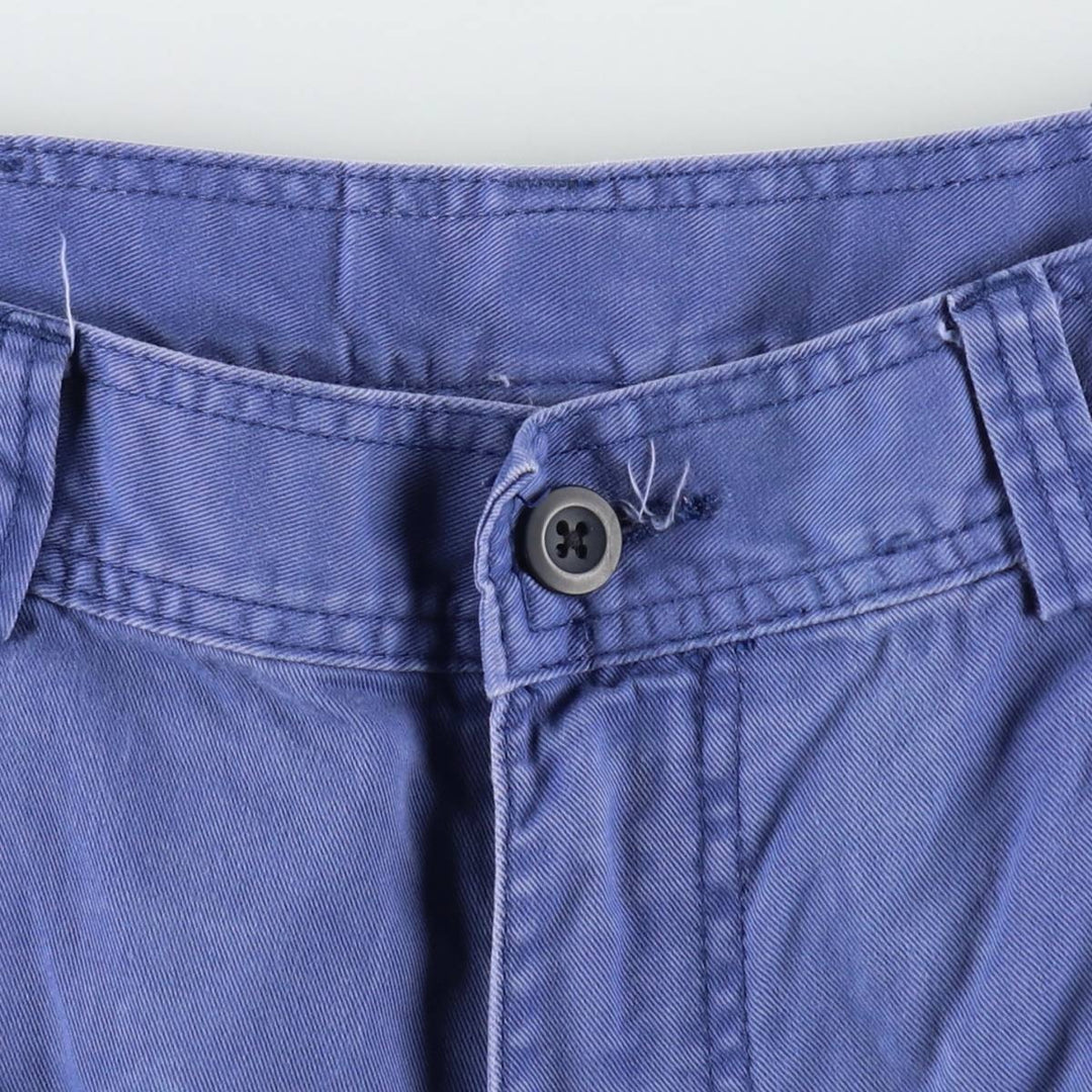 Ralph Lauren POLO by Ralph Lauren cargo shorts, half pants, men's size w33 cotton blue type Vintage Second Hand