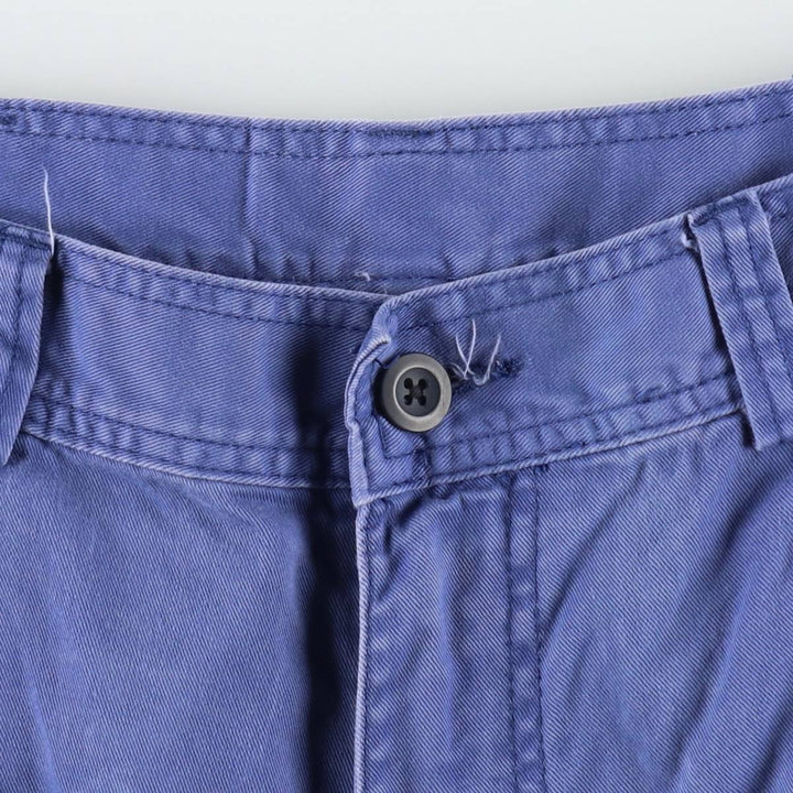 Ralph Lauren POLO by Ralph Lauren cargo shorts, half pants, men's size w33 cotton blue type Vintage Second Hand