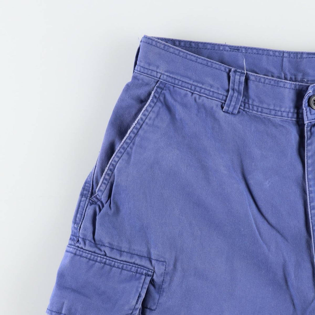 Ralph Lauren POLO by Ralph Lauren cargo shorts, half pants, men's size w33 cotton blue type Vintage Second Hand