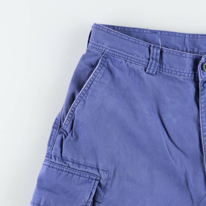 Ralph Lauren POLO by Ralph Lauren cargo shorts, half pants, men's size w33 cotton blue type Vintage Second Hand