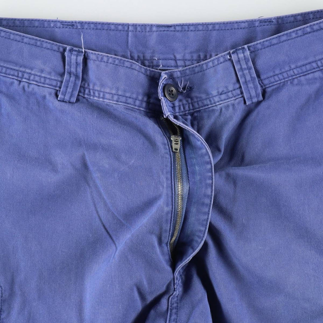Ralph Lauren POLO by Ralph Lauren cargo shorts, half pants, men's size w33 cotton blue type Vintage Second Hand