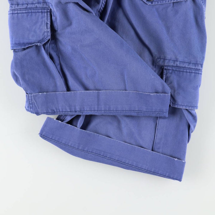 Ralph Lauren POLO by Ralph Lauren cargo shorts, half pants, men's size w33 cotton blue type Vintage Second Hand