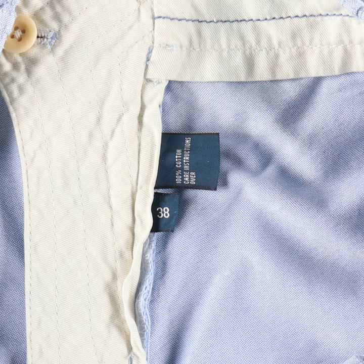 Ralph Lauren POLO by Ralph Lauren military shorts, cargo pants, men's size W39 (approx.) cotton Blue type light blue Vintage Second Hand