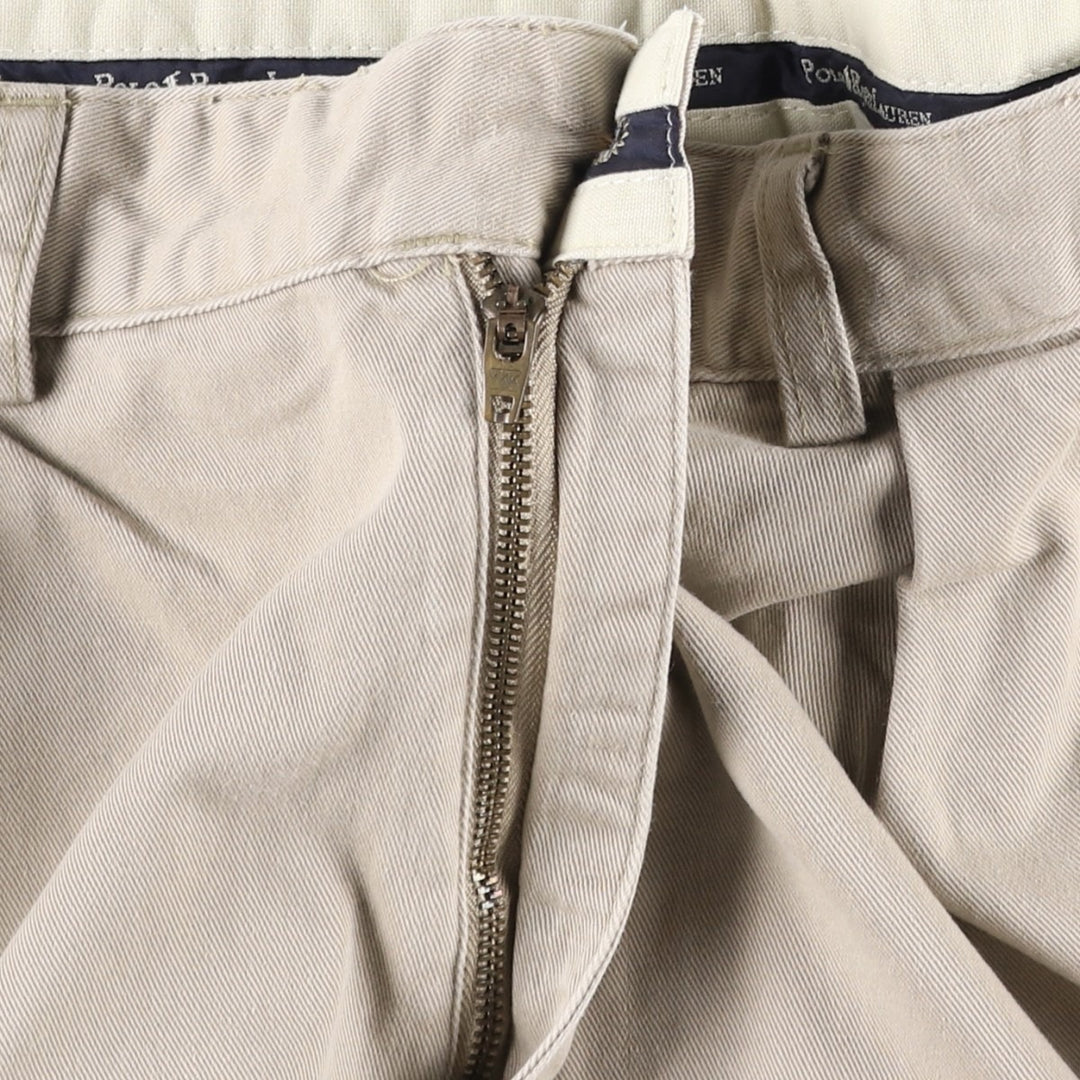 Ralph Lauren POLO RALPH LAUREN ANDREW SHORT Two-Pleat Chino Shorts Men's W37 (approx.) cotton Beige type Vintage Second Hand
