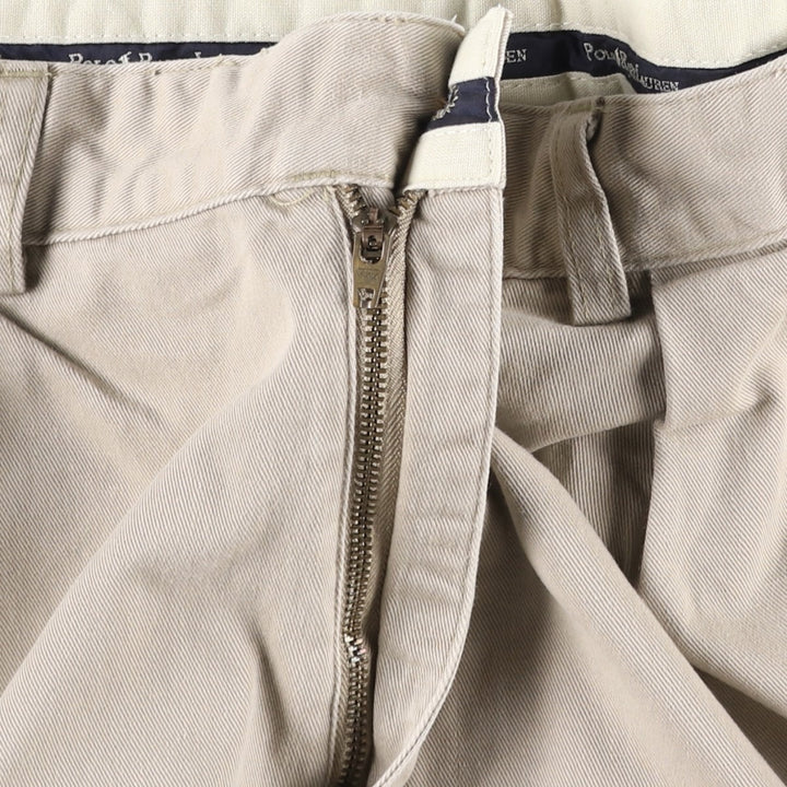 Ralph Lauren POLO RALPH LAUREN ANDREW SHORT Two-Pleat Chino Shorts Men's W37 (approx.) cotton Beige type Vintage Second Hand