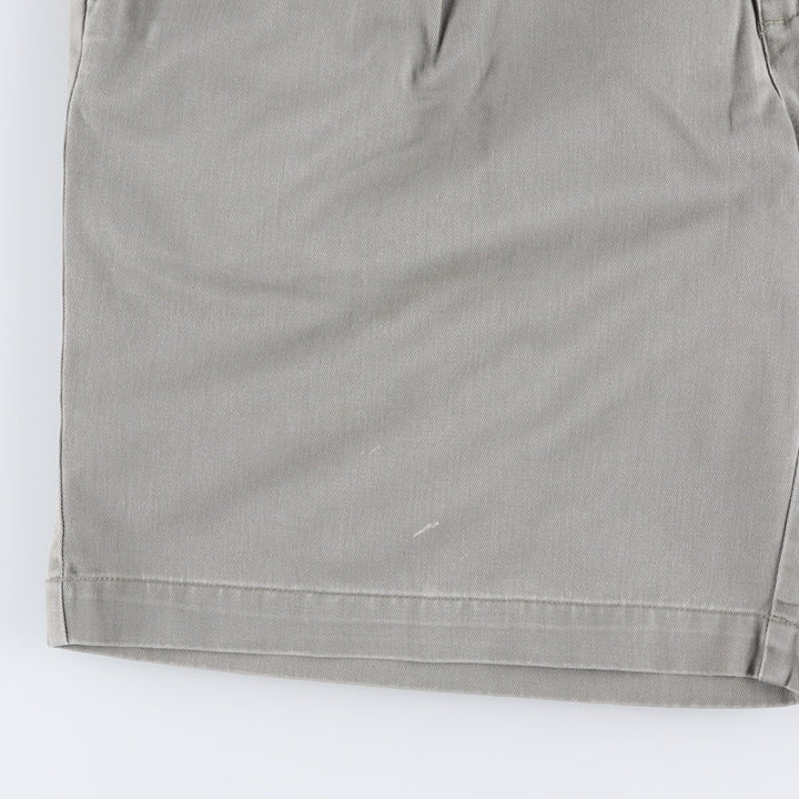 Ralph Lauren POLO RALPH LAUREN TYLER SHORT Two-Pleat Chino Shorts Men's W37 (approx.) cotton gray type Vintage Second Hand