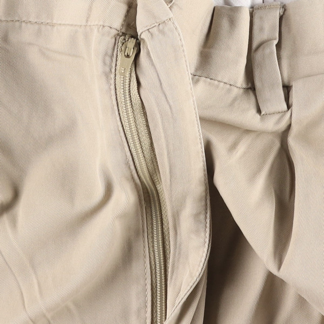 Ralph Lauren POLO GOLF Fairway Shorts, two-pleat chino shorts, men's size W36. cotton Beige type Vintage Second Hand