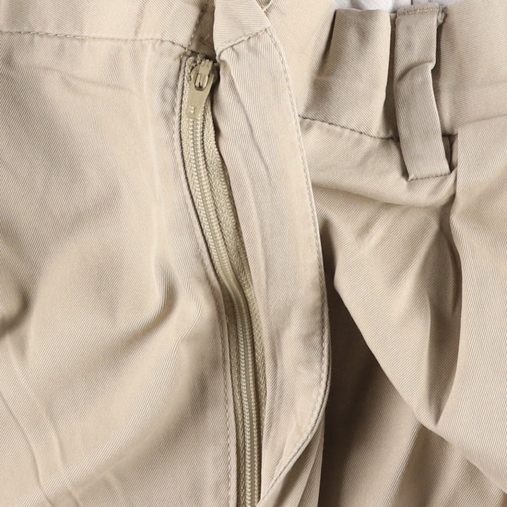 Ralph Lauren POLO GOLF Fairway Shorts, two-pleat chino shorts, men's size W36. cotton Beige type Vintage Second Hand