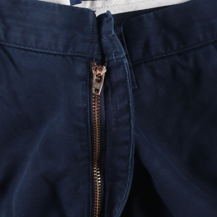 Ralph Lauren POLO RALPH LAUREN Chino Shorts, Half Pants, Men's, W37 equivalent cotton navy blue type Vintage Second Hand