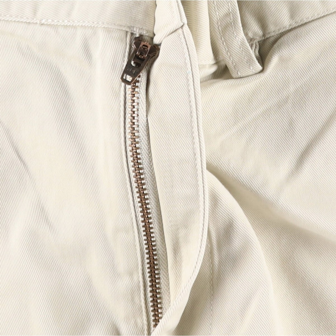 Ralph Lauren POLO RALPH LAUREN CLASSIC FIT 9" Chino Shorts (Men's size W35 equivalent) cotton ivory Vintage Second Hand
