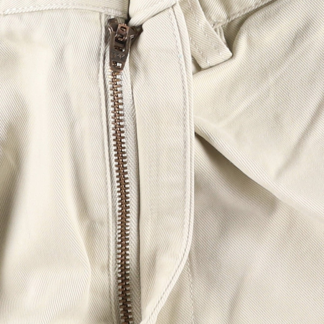 Ralph Lauren POLO RALPH LAUREN CLASSIC FIT 9" Chino Shorts (Men's size W35 equivalent) cotton ivory Vintage Second Hand