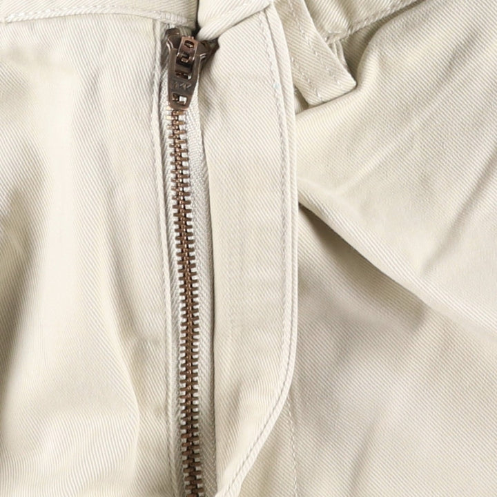 Ralph Lauren POLO RALPH LAUREN CLASSIC FIT 9" Chino Shorts (Men's size W35 equivalent) cotton ivory Vintage Second Hand