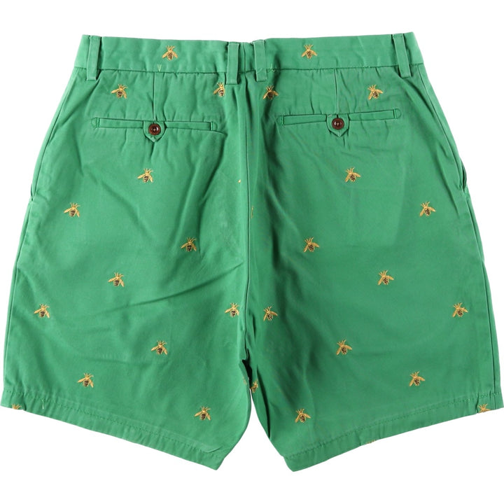 Ralph Lauren POLO by Ralph Lauren All-over Pattern Chino Shorts Shorts Men's W34 cotton green type Vintage Second Hand