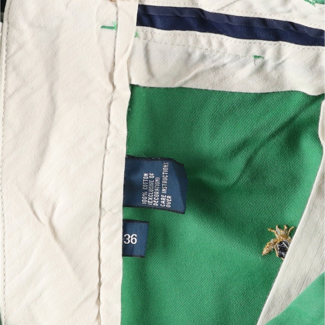 Ralph Lauren POLO by Ralph Lauren All-over Pattern Chino Shorts Shorts Men's W34 cotton green type Vintage Second Hand