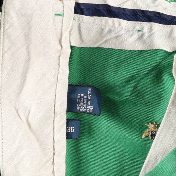 Ralph Lauren POLO by Ralph Lauren All-over Pattern Chino Shorts Shorts Men's W34 cotton green type Vintage Second Hand