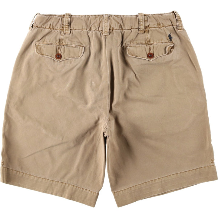 Ralph Lauren POLO by Ralph Lauren Chino Shorts Shorts Men's W35 equivalent cotton Beige type Vintage Second Hand