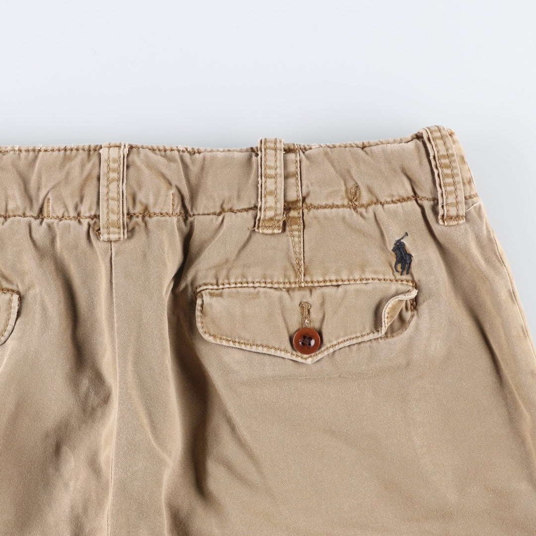 Ralph Lauren POLO by Ralph Lauren Chino Shorts Shorts Men's W35 equivalent cotton Beige type Vintage Second Hand