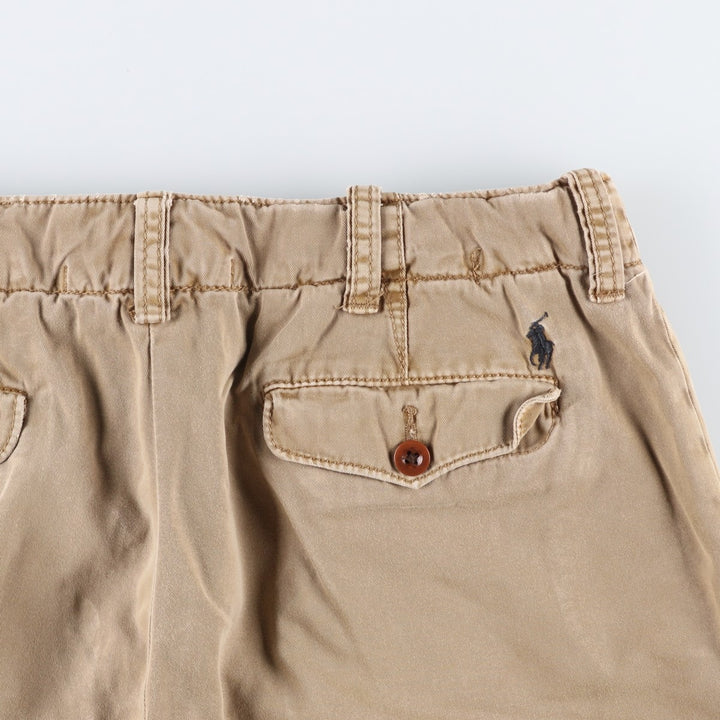 Ralph Lauren POLO by Ralph Lauren Chino Shorts Shorts Men's W35 equivalent cotton Beige type Vintage Second Hand
