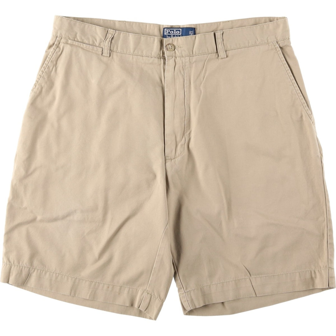 Ralph Lauren POLO by Ralph Lauren Chino Shorts Shorts Men's W36 cotton Beige type Vintage Second Hand