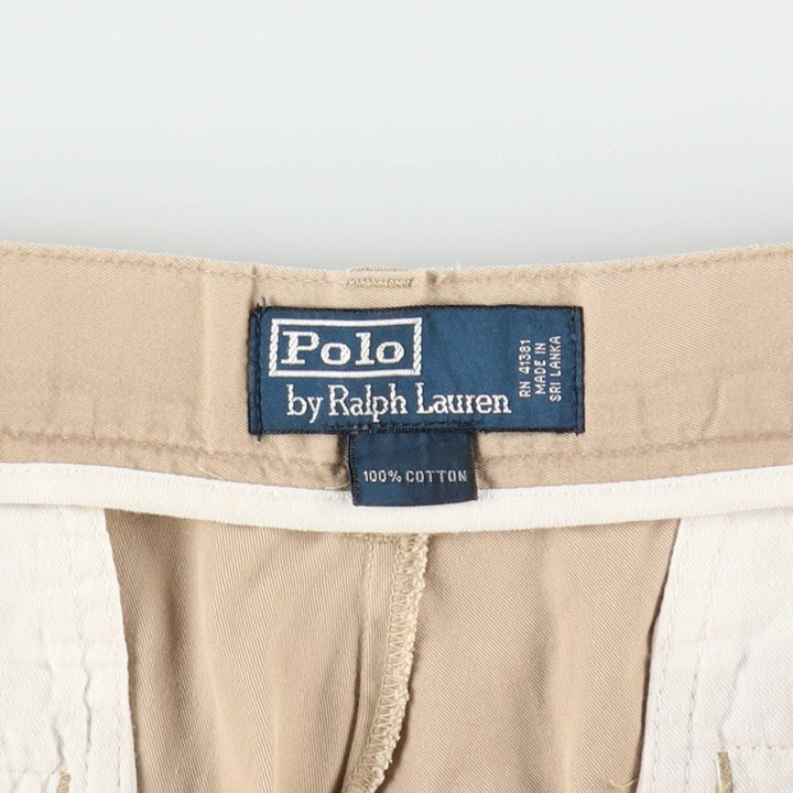 Ralph Lauren POLO by Ralph Lauren Chino Shorts Shorts Men's W36 cotton Beige type Vintage Second Hand