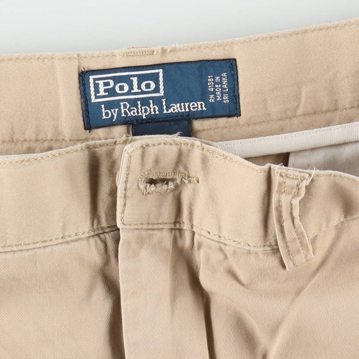 Ralph Lauren POLO by Ralph Lauren Chino Shorts Shorts Men's W36 cotton Beige type Vintage Second Hand