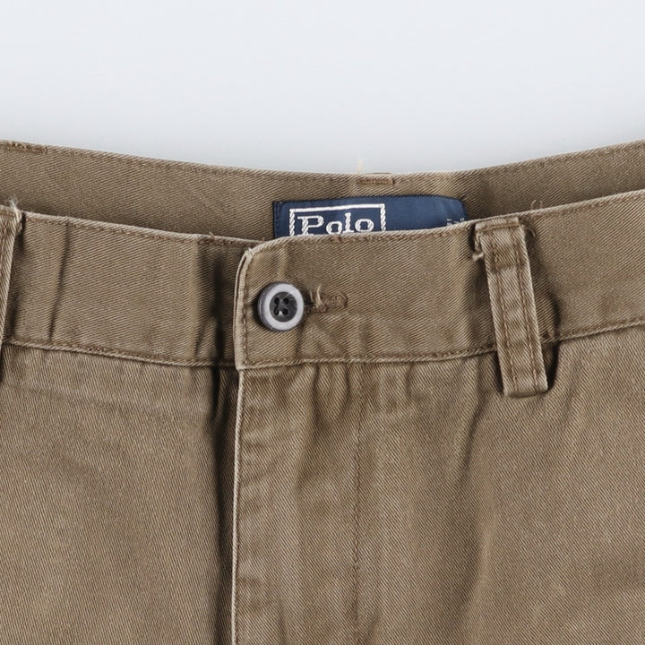Ralph Lauren POLO by Ralph Lauren PROSPECT SHORT Chino shorts Short pants Men's w36 equivalent cotton brown type Vintage Second Hand
