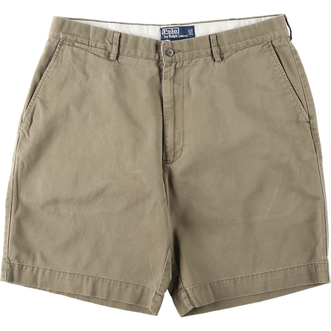 Ralph Lauren POLO by Ralph Lauren PROSPECT SHORT Chino shorts Short pants Men's w36 equivalent cotton Khaki type Vintage Second Hand