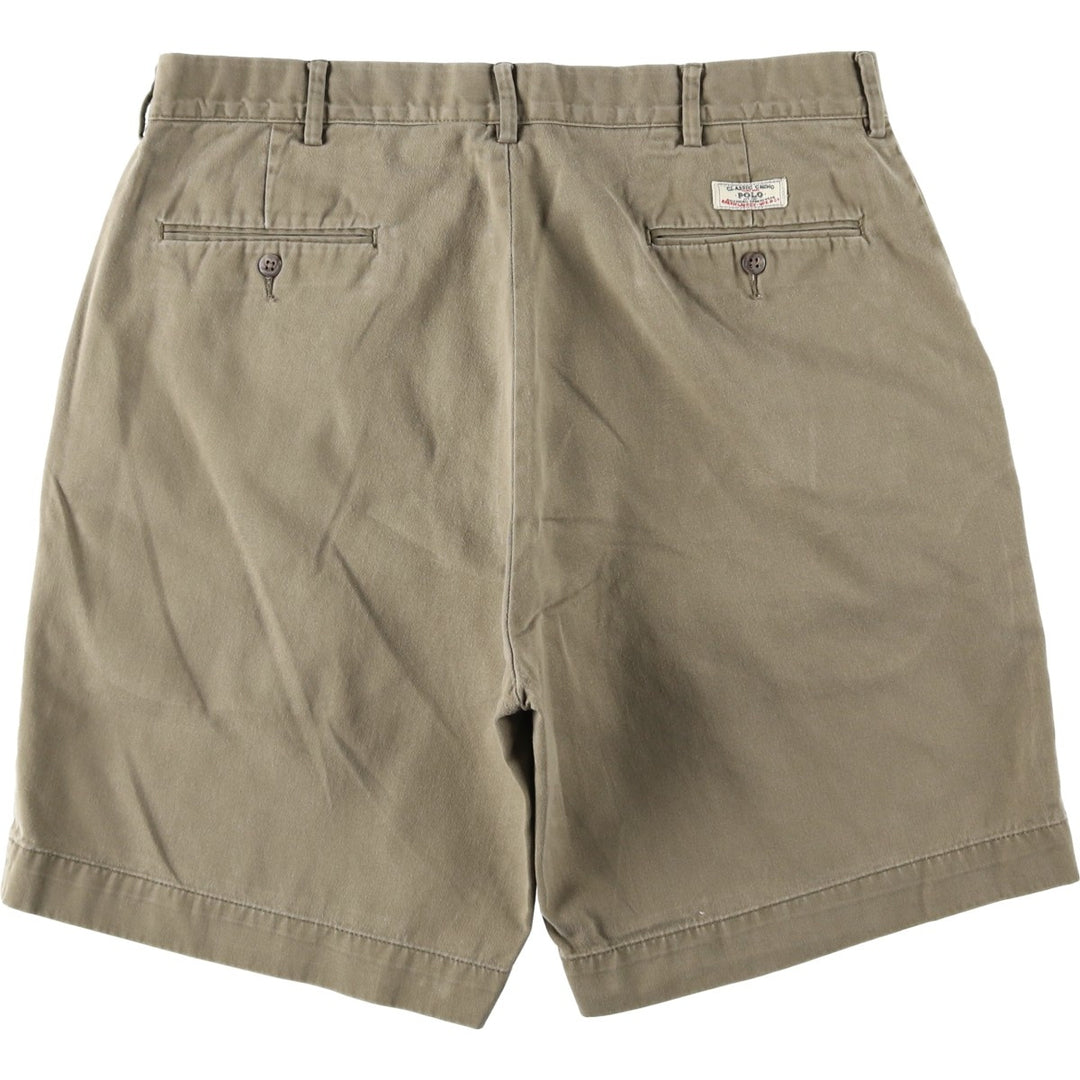 Ralph Lauren POLO by Ralph Lauren PROSPECT SHORT Chino shorts Short pants Men's w36 equivalent cotton Khaki type Vintage Second Hand