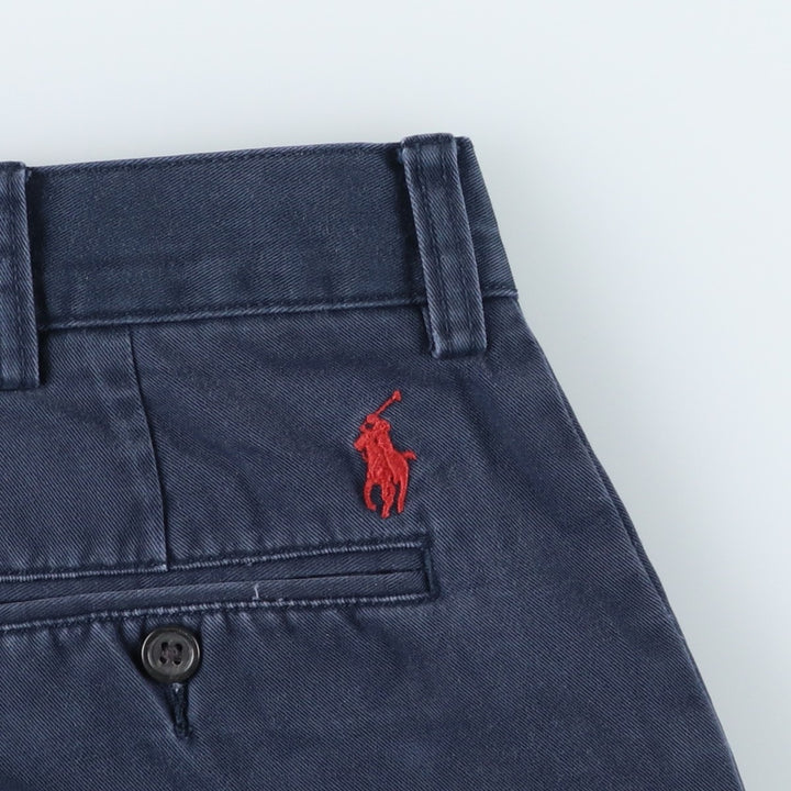 Ralph Lauren POLO by Ralph Lauren PROSPECT SHORT Chino shorts Short pants Men's w36 equivalent cotton navy blue type Vintage Second Hand