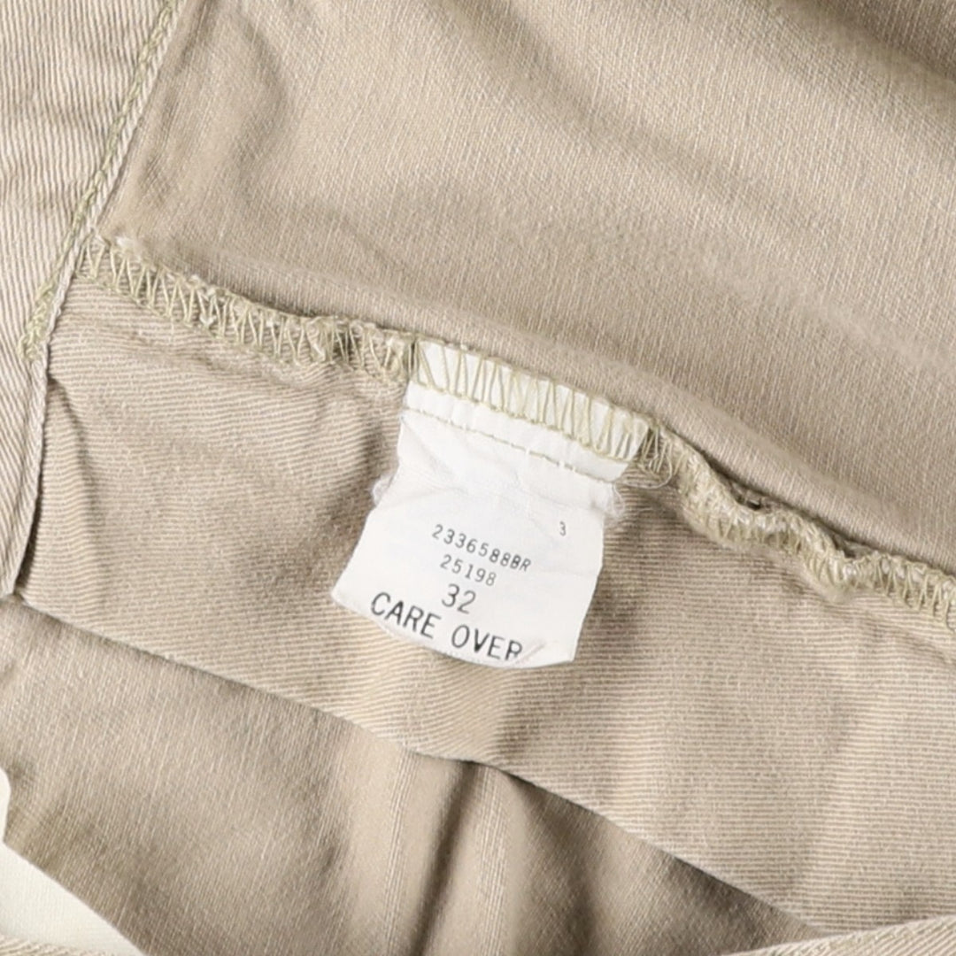 Ralph Lauren POLO by Ralph Lauren TYLER SHORT Two-pleat chino shorts, short pants, men's size W32 cotton Beige type Vintage Second Hand