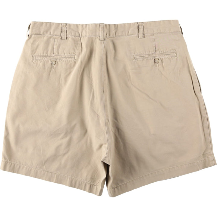Ralph Lauren POLO by Ralph Lauren ANDREW SHORT Two-Pleat Chino Shorts, Men's Size W38 (approx.) cotton Beige type Vintage Second Hand
