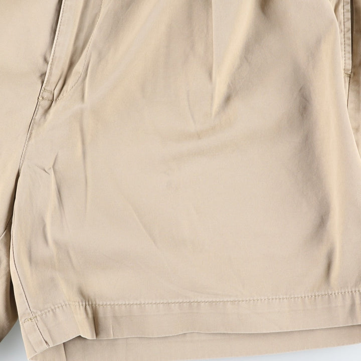 Ralph Lauren POLO by Ralph Lauren ANDREW SHORT Two-Pleat Chino Shorts, Men's Size W38 (approx.) cotton Beige type Vintage Second Hand