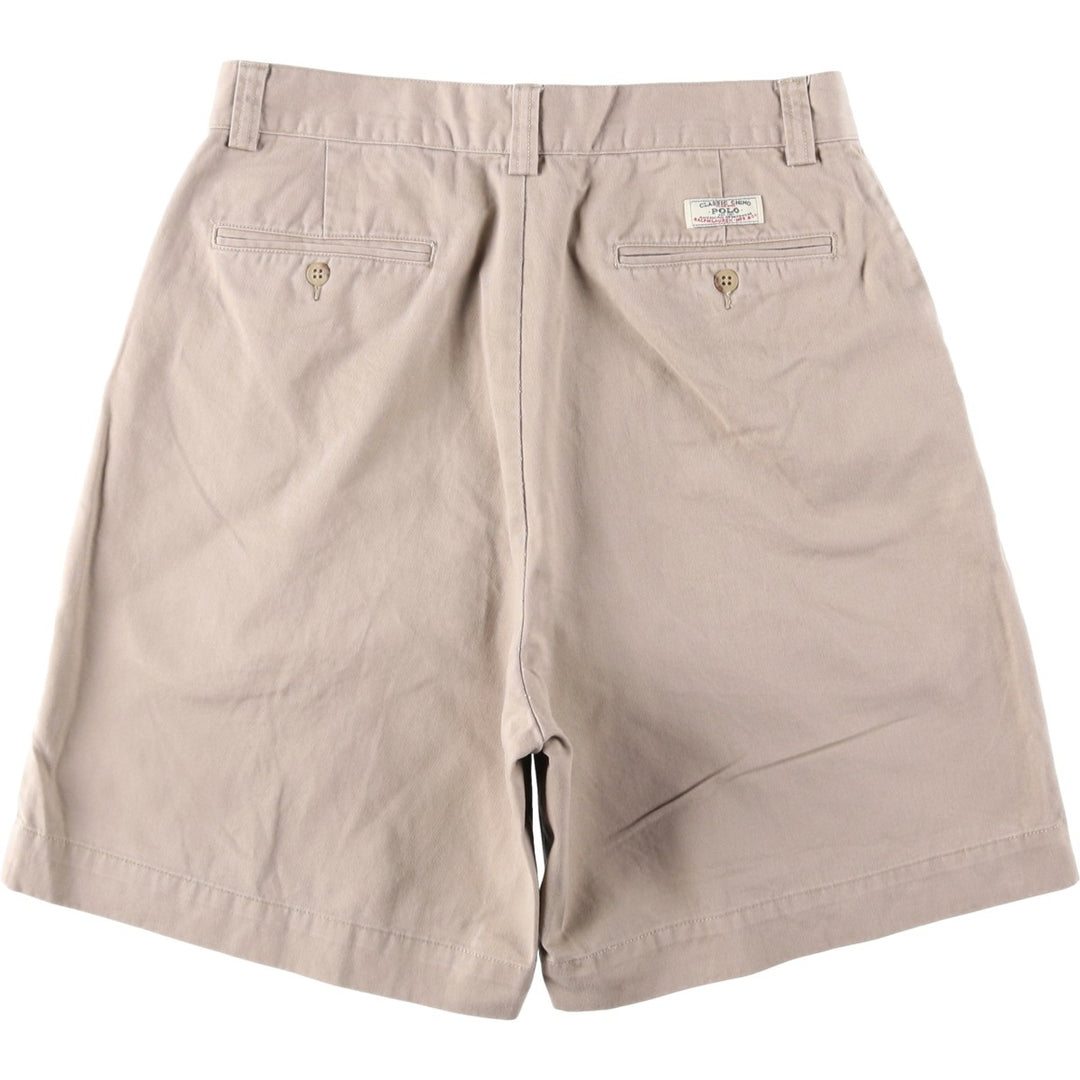 Ralph Lauren POLO by Ralph Lauren PHILIP SHORT Chino shorts Short pants Men's W32 equivalent cotton Beige type Vintage Second Hand