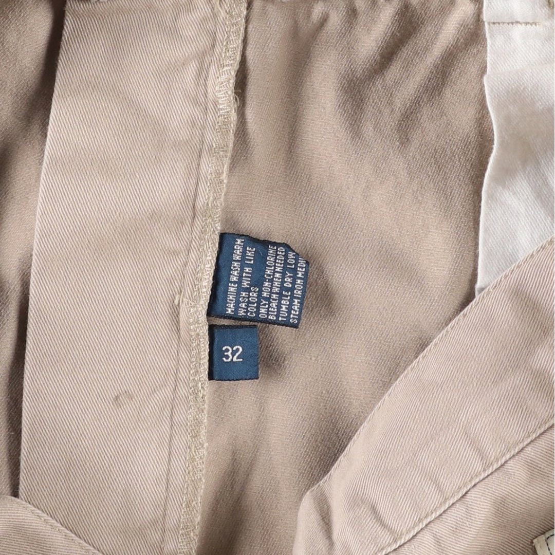 Ralph Lauren POLO by Ralph Lauren PHILIP SHORT Chino shorts Short pants Men's W32 equivalent cotton Beige type Vintage Second Hand