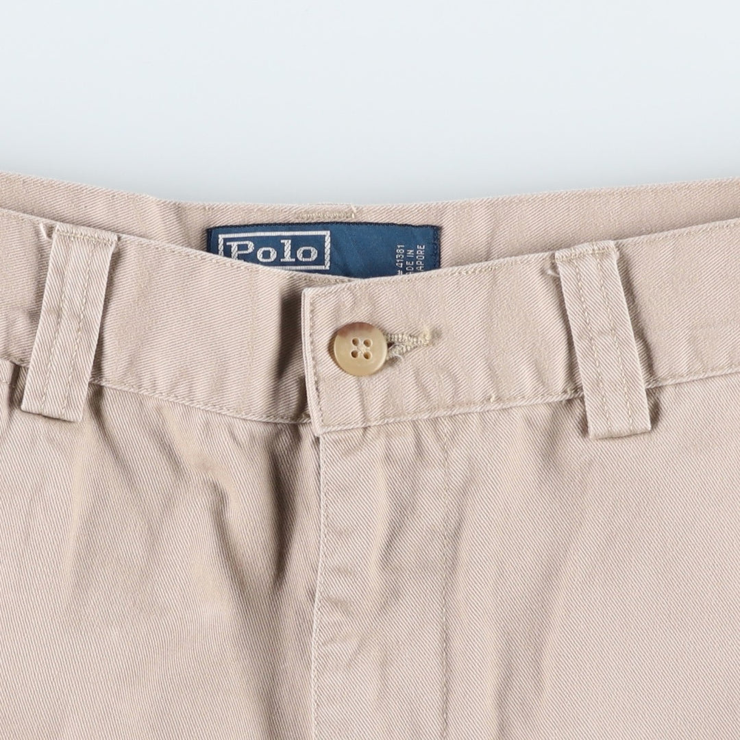 Ralph Lauren POLO by Ralph Lauren PHILIP SHORT Chino shorts Short pants Men's W32 equivalent cotton Beige type Vintage Second Hand